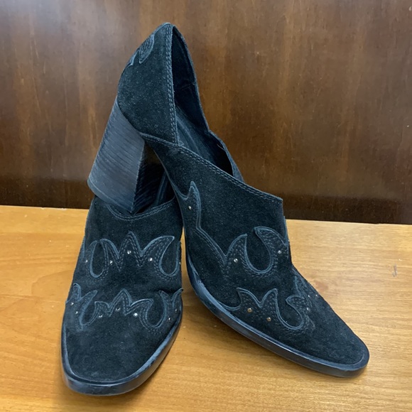 Free People Western Boots Slip on Booties Suede EU39 - Picture 4 of 4